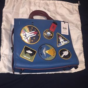 CoachxNasa Space Patch Rogue bag